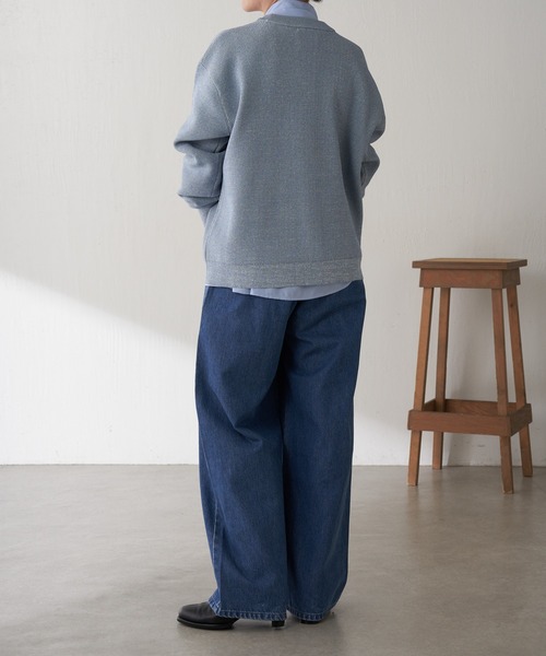 GALLARDAGALANTE NAVY ニットカーディガン【新品・タグ付き】 COLLAGE GALLARDAGALANTE（コラージュ ガリャルダガランテ