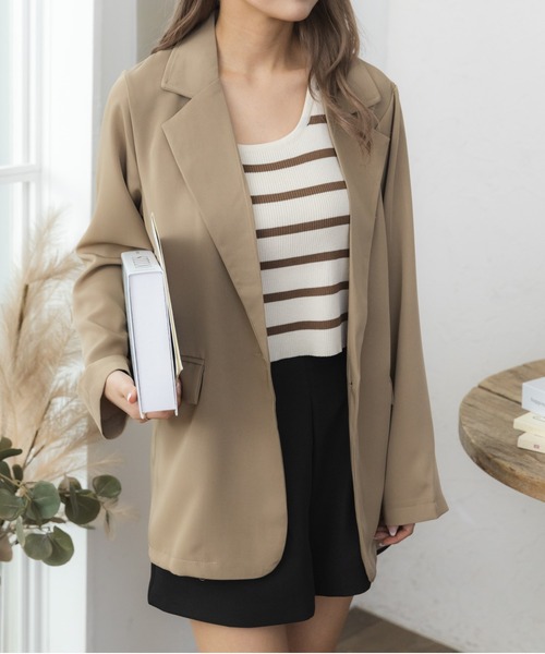 【新品同様】ADORE ダブルブレスト テーラードジャケット ウール ベージュ DOUX ARCHIVES｜ダブルブレストテーラードジャケット | Rakuten