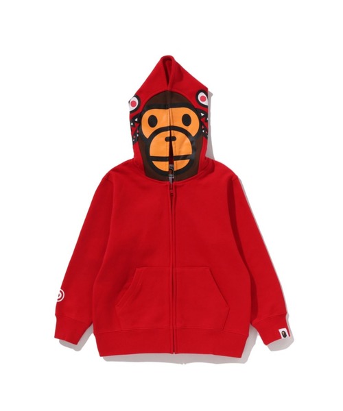 A BATHING APE（アベイシングエイプ） パーカー MILO SHARK ZIP HOODIE