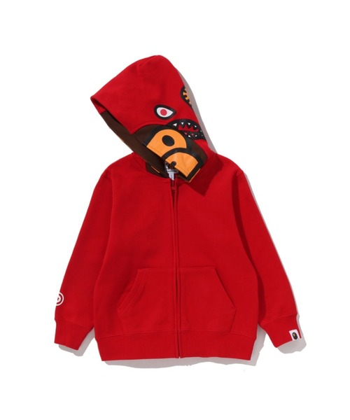 A BATHING APE（アベイシングエイプ） パーカー MILO SHARK ZIP HOODIE