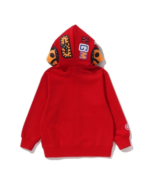 A BATHING APE（アベイシングエイプ） パーカー MILO SHARK ZIP HOODIE