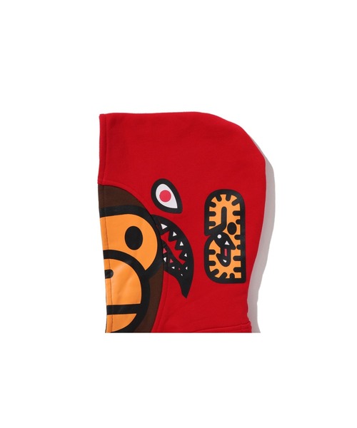 A BATHING APE（アベイシングエイプ） パーカー MILO SHARK ZIP HOODIE