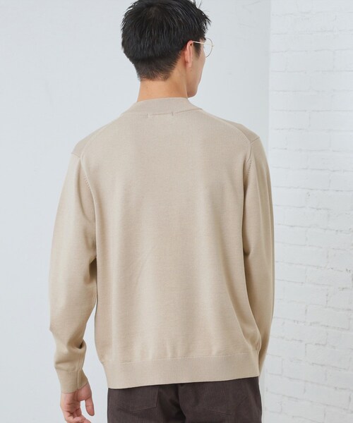 THE SHOP TK セーター ニット 「冬のビジネスシーンに最適」シルキー