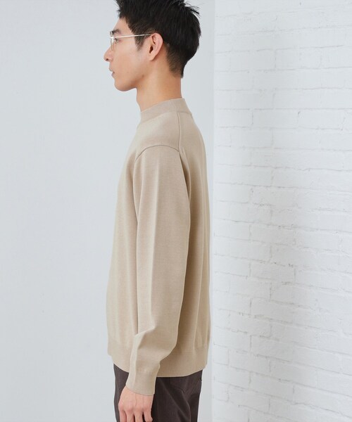 THE SHOP TK セーター ニット 「冬のビジネスシーンに最適」シルキー