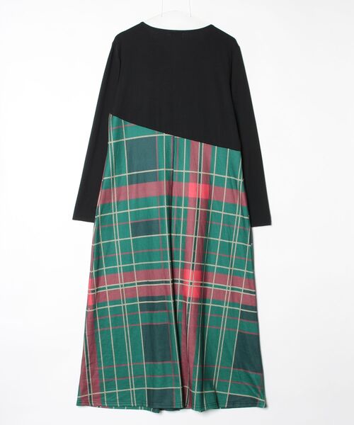 「CADBURY」 ドッキングワンピース X-LARGE ブラック レディース_画像2