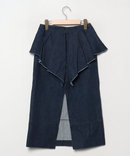 「muller of yoshiokubo」 デニムスカート 38 ブルー レディース_画像2