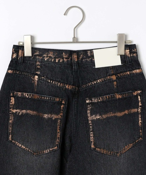 「PAGEBOY」 デニムパンツ SMALL ブラック レディース_画像4
