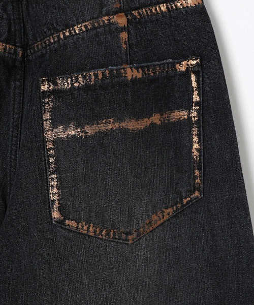 「PAGEBOY」 デニムパンツ SMALL ブラック レディース_画像5