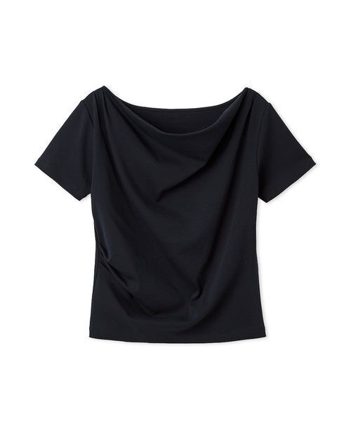FRAY I.D（フレイ・アイディー） tシャツ 半袖 ドレープネック