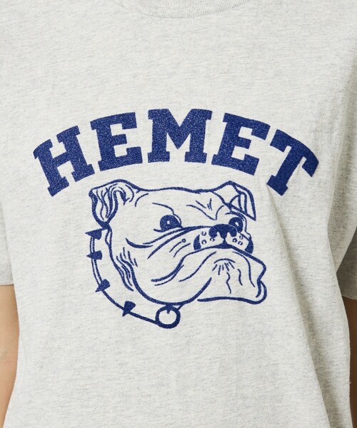 Mixta HEMET ブルドッグ プリント Tシャツ M MIXTA（ミクスタ） tシャツ 」HEMET / Tシャツ / ユニセックス メンズ
