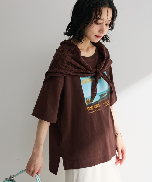 Green Parks（グリーンパークス） tシャツ SET2点フォトTシャツ＋