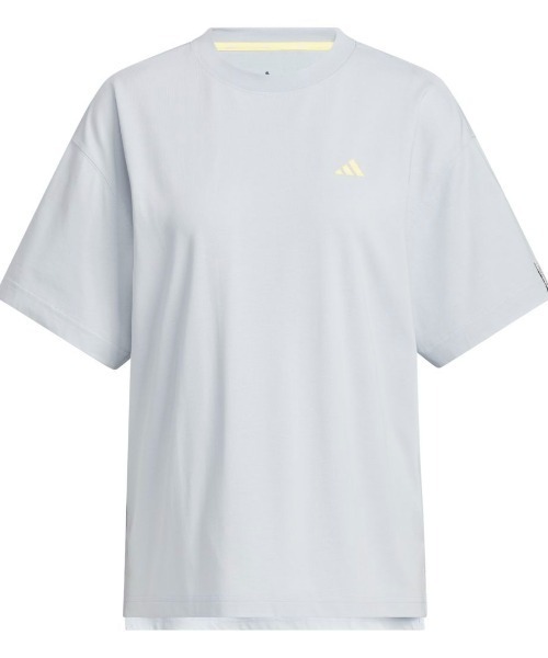 ホワイト 半袖 Tシャツ ルーズフィット adidas（アディダス） adidas tシャツ 半袖 エッセンシャルズ プラス