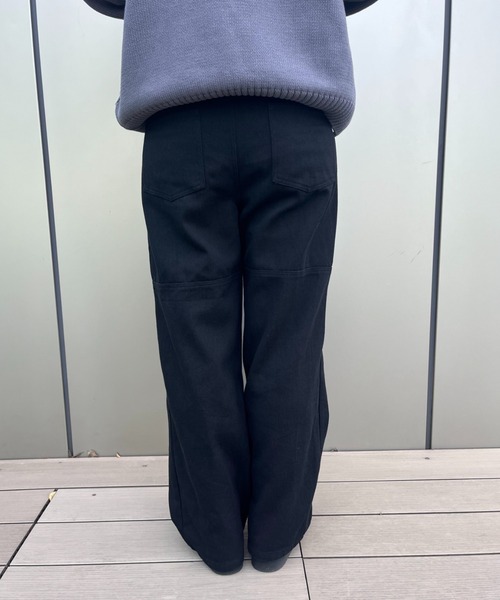 「BROKEN BASE」 イージーパンツ LARGE ブラック メンズ_画像8