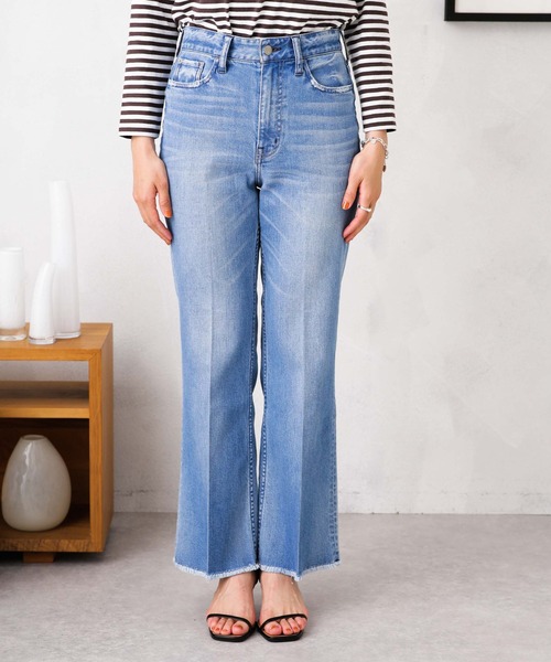 「Healthy denim」 デニムパンツ 24 ダークブルー レディース_画像3
