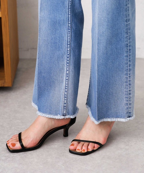 「Healthy denim」 デニムパンツ 24 ダークブルー レディース_画像7