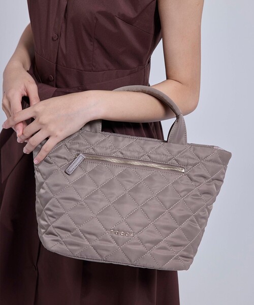 TOCCA（トッカ） トートバッグ TRACE PAVE FASTENER TOTE ナイロン