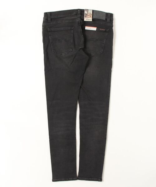 ジーンズ Nudie Jeans/ヌーディージーンズ Tight Terry / パワーストレッチブラックデニム / Black Blizzardの画像