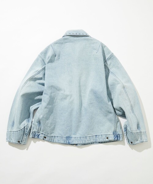 FREAK'S STORE（フリークスストア） デニムジャケット LARGE サックス