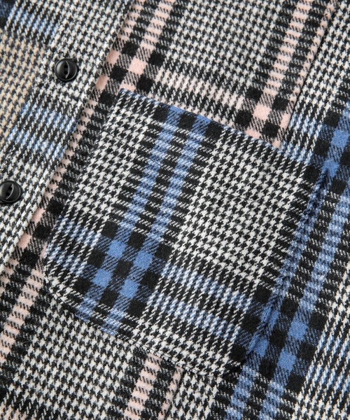 「SILAS」 長袖シャツ X-LARGE ブルー メンズ_画像2