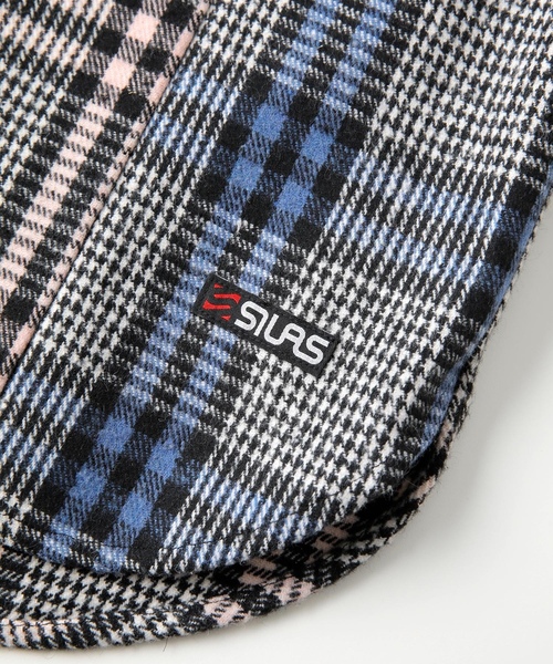 「SILAS」 長袖シャツ X-LARGE ブルー メンズ_画像8