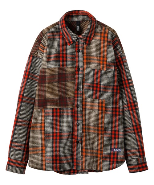 「SILAS」 長袖シャツ X-LARGE ブルー メンズ_画像9