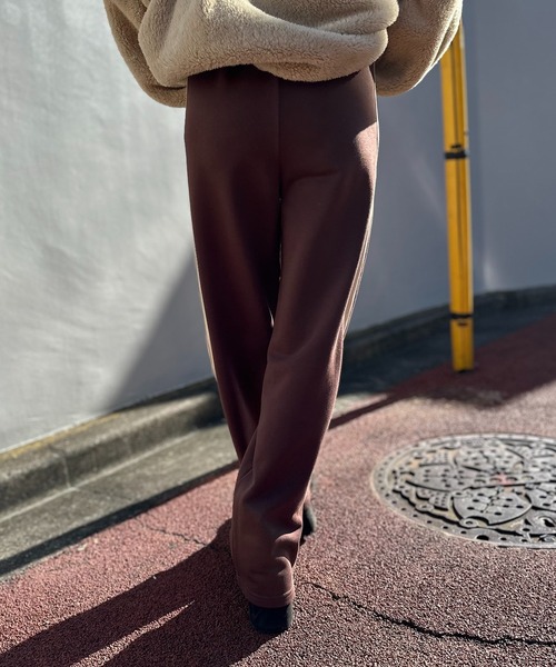 「mi via loca」 スウェットパンツ FREE トップグレー レディース_画像8