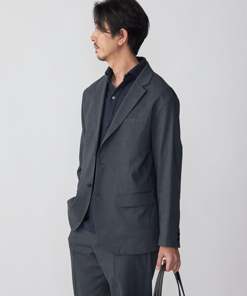 SHIPS（シップス） スーツ MEDIUM チャコールグレー メンズ : ZOZOTOWN