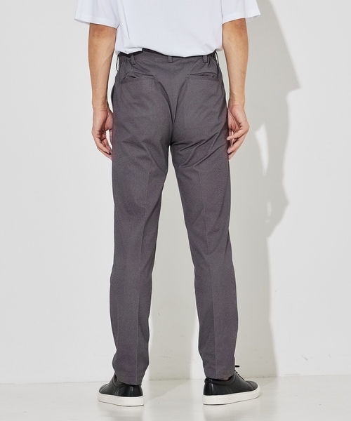「ABAHOUSE GRAY」 スラックス 48 ネイビー メンズ_画像6