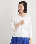 カーディガン uvカット 「定番人気!接触冷感...の詳細画像1