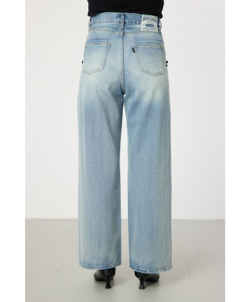 「RODEO CROWNS WIDE BOWL」 デニムパンツ MEDIUM ライトブルー レディース_画像9