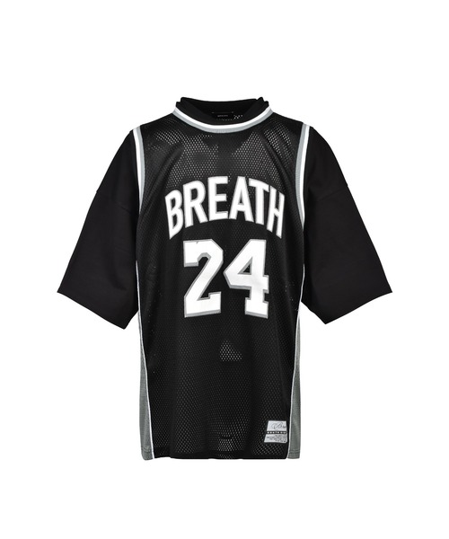 トップス BREATH LAYERED BASKET BALL JERSEY TEE BREATH tシャツ LAYERED BASKET BALL JERSEY TEE メンズ レディース