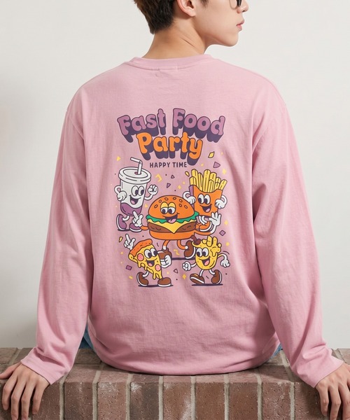 tシャツ HOOK -original- フードキャラクター グラフィックプリント