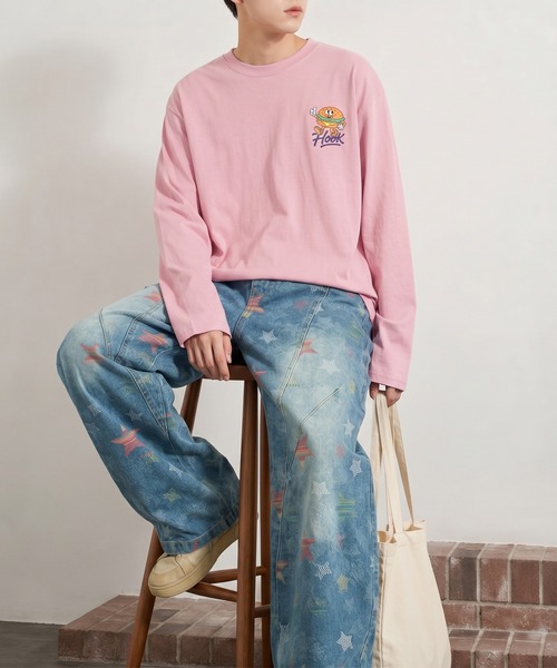 tシャツ HOOK -original- フードキャラクター グラフィックプリント