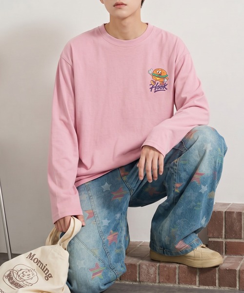 tシャツ HOOK -original- フードキャラクター グラフィックプリント
