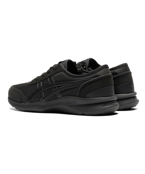 「ASICS WALKING」 ローカットスニーカー 24.0cm ブラック×ブラック レディース_画像6