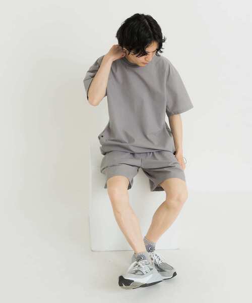 「EKAL」 ショートパンツ MEDIUM グレー系その他 メンズ_画像2