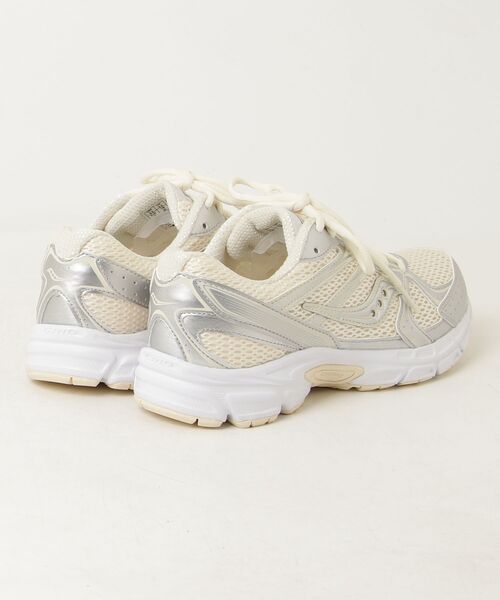 「Saucony」 ローカットスニーカー 25cm ベージュ レディース_画像2
