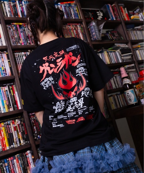 tシャツ 天元突破グレンラガン/PART-2Tシャツ（ギガドリルブラック