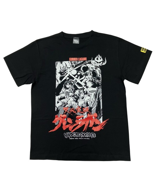 tシャツ 天元突破グレンラガン/PART-2Tシャツ（ギガドリルブラック