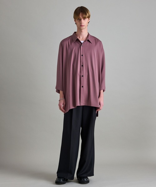 「JUNRED」 スラックス L チャコールグレー メンズ_画像9