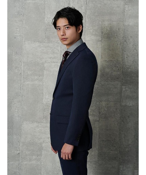 「Perfect Suit FActory」 スーツ A5 ネイビー メンズ_画像5