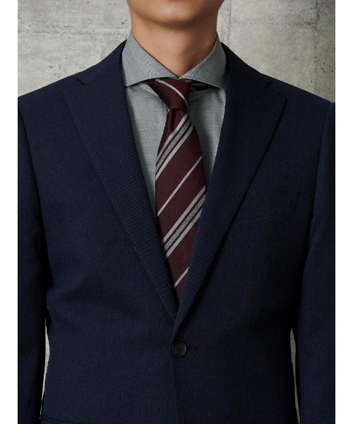 「Perfect Suit FActory」 スーツ A5 ネイビー メンズ_画像6