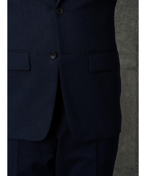 「Perfect Suit FActory」 スーツ A5 ネイビー メンズ_画像9