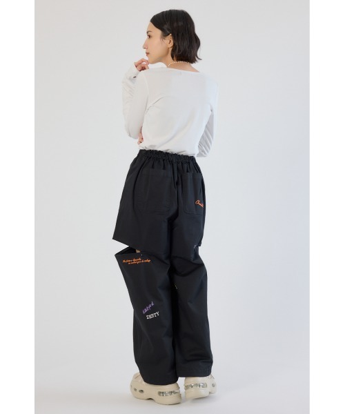 「RODEO CROWNS WIDE BOWL」 イージーパンツ SMALL ホワイト レディース_画像7