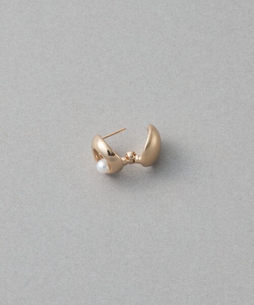 ete(エテ) ハグピアス パール (片耳のみ) ete（エテ） パール ピアス パール ハグピアス レディース : ZOZOTOWN
