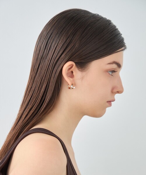 ete(エテ) ハグピアス パール (片耳のみ) ete（エテ） パール ピアス パール ハグピアス レディース : ZOZOTOWN