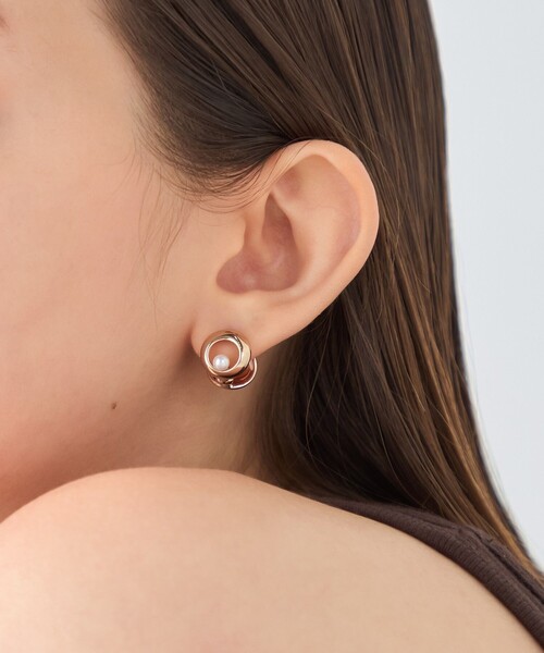 ete（エテ） パール ピアス パール ハグピアス レディース : ZOZOTOWN
