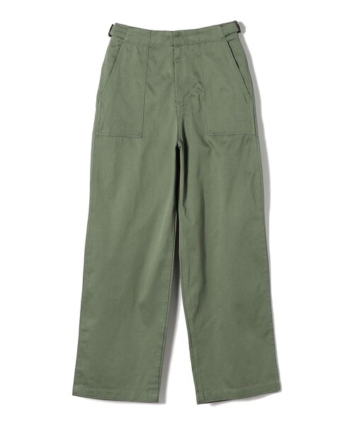 「SHIPS Colors」 パンツ MEDIUM オリーブ レディース_画像4