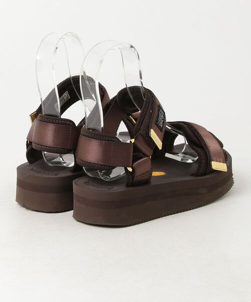 「SUICOKE」 フラットサンダル 23cm ブラウン レディース_画像2