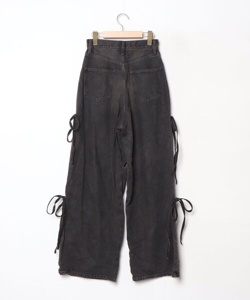 「EMODA」 デニムパンツ MEDIUM ブラック レディース_画像2